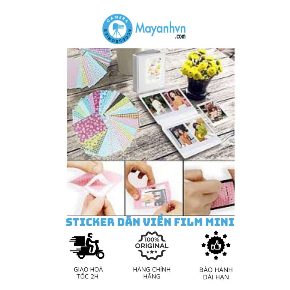 Sticker Dán Viền Film Instax Mini