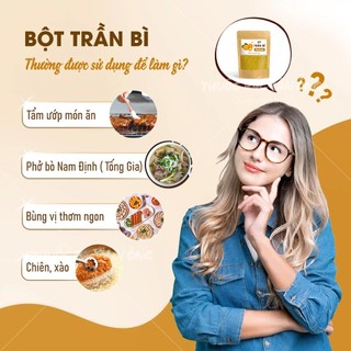 Bột trần bì 1kg, bột vỏ cam quýt, nguyên chất, thơm mịn, bột đắp mặt, pha uống giảm ho, tiêu đờm