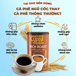 Cà Phê Ngũ Cốc Đức Nature's Cuppa - Lon (125gram) - Cafe không caffein