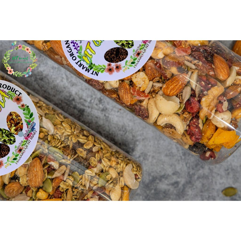 Hộp Mixed nuts 500g 5 loại hạt