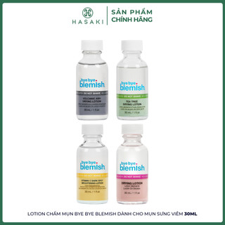 Lotion Chấm Mụn Bye Bye Blemish Dành Cho Mụn Sưng Viêm 30ml