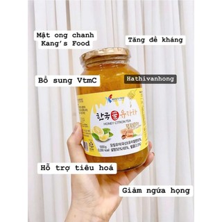 Chanh mật ong Hàn Quốc