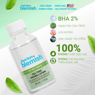 Lotion Chấm Mụn Bye Bye Blemish Dành Cho Mụn Sưng Viêm 30ml