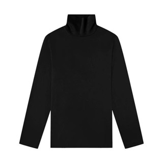 Áo Giữ Nhiệt Nam HML Thun Lạnh Co Dãn 4C Lót Lông Cực Ấm Dài Tay Cổ 3 Phân Trắng Đen Xám Basic