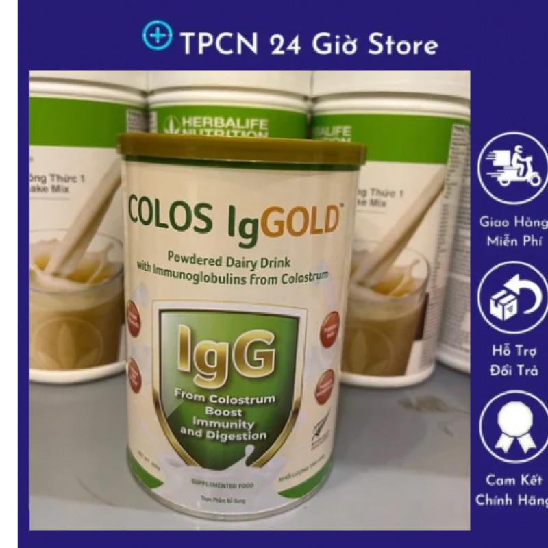 Hàng Chính Hãng - Sữa non Colos IgGold - Alpha lipid New Zealand 450g.