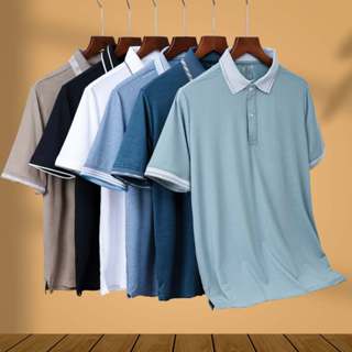  Áo thun nam trung niên ngắn tay THÁI KHANG vải thun lạnh cao cấp mặc mát thoải mái AVA50 