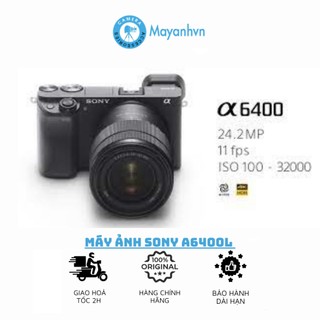 Máy Ảnh Sony Alpha A6400 Mới 100% (CHÍNH HÃNG SONY BẢO HÀNH 24 THÁNG)