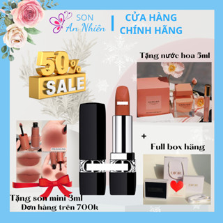 Son thỏi D.ior Rouge full size, Velvet, Matte siêu Sang chảnh _ Tiệm son An Nhiên