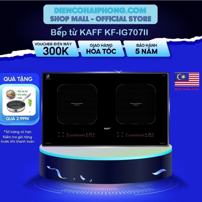 BẾP TỪ KAFF KF-IG707II