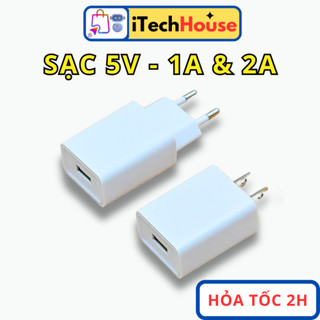 Cóc Sạc 5V 1A - 5 V 2A Cho Camera, Điện Thoại, Loa, đồng hồ, đèn led, củ sạc usb, adapter sạc 2A , sạc thường