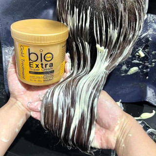 [ JUNHEE AUTH ] Ủ tóc Bio Gold Extra Super Cream dạng hũ