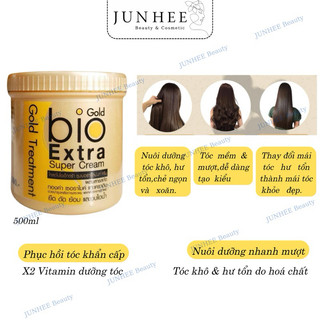 [ JUNHEE AUTH ] Ủ tóc Bio Gold Extra Super Cream dạng hũ