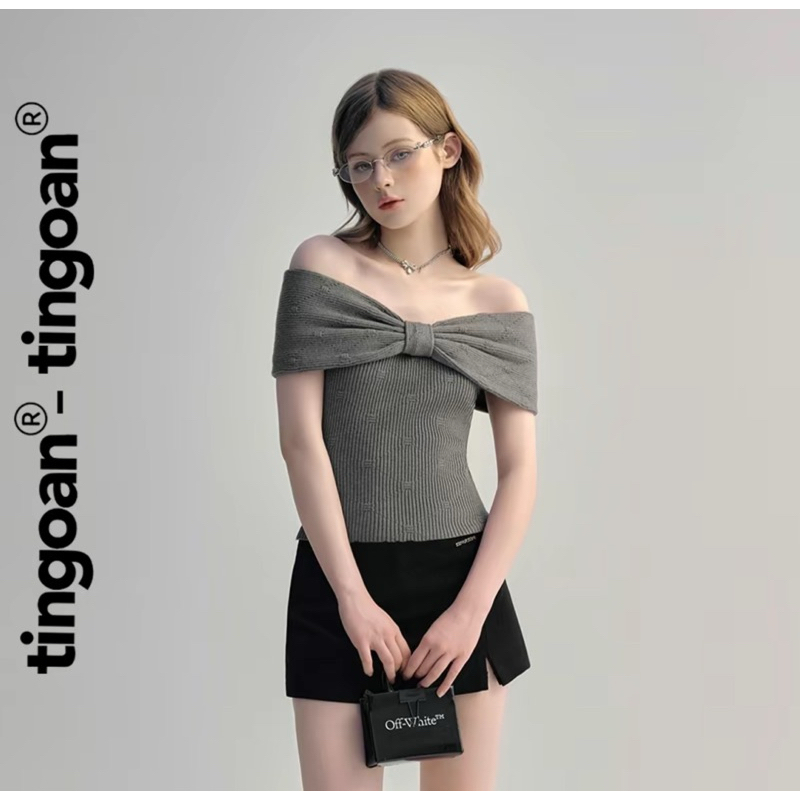 TINGOAN® ÁO LEN XÙ XÁM SANG CHẢNH TIỂU THƯ HERA TOP