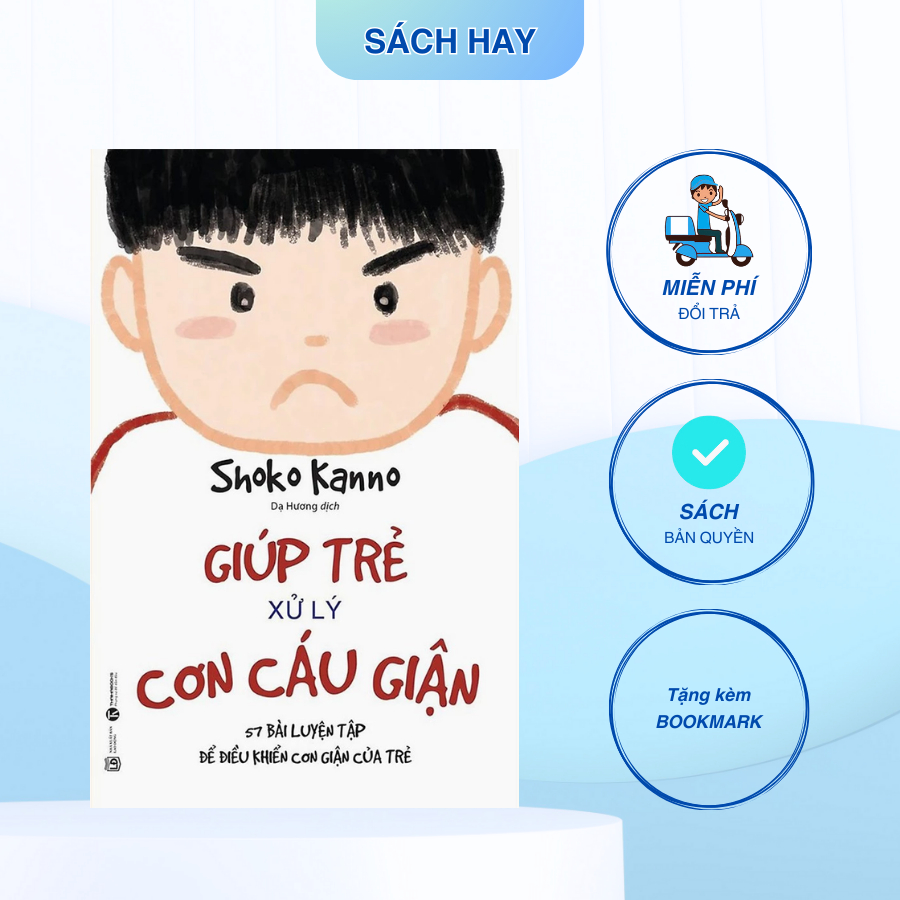 Sách - Giúp Trẻ Xử Lý Cơn Cáu Giận - Thái Hà