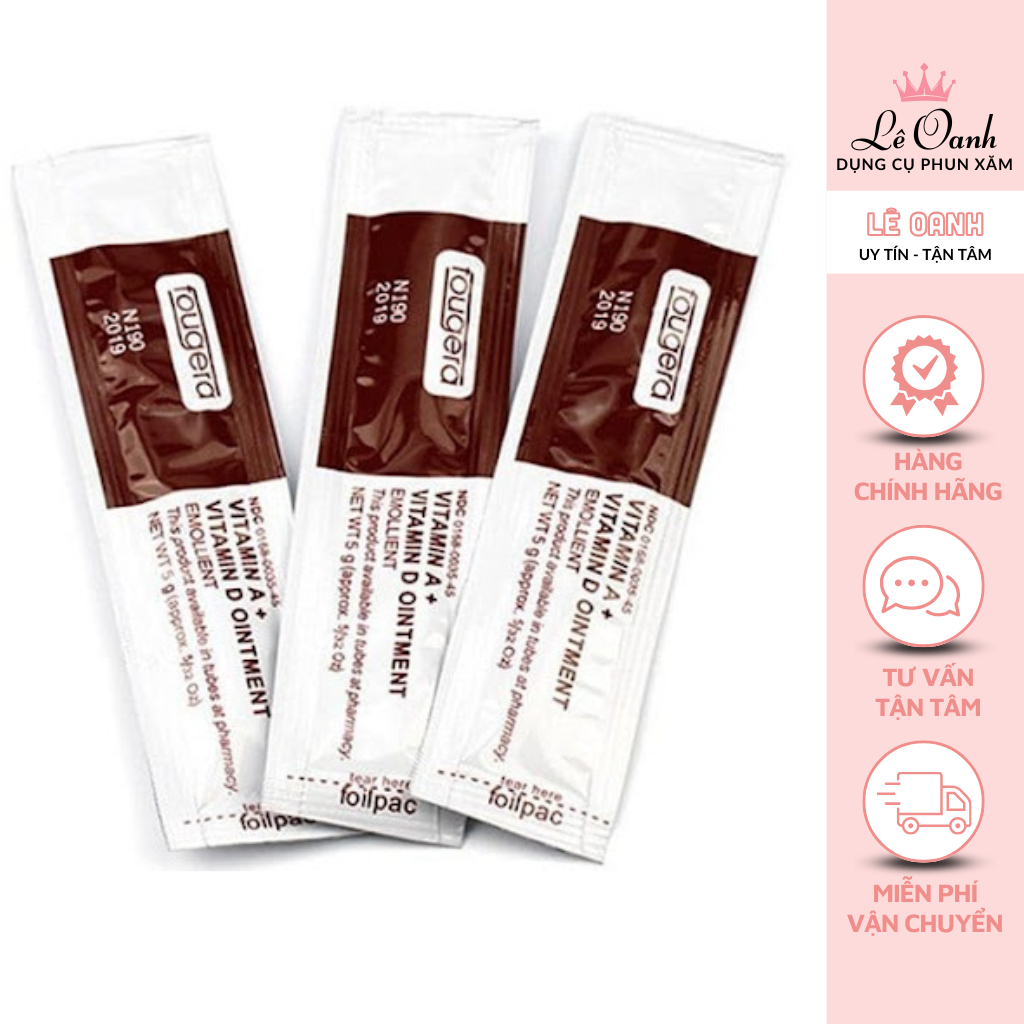 Dưỡng vitamin A&D sau xăm