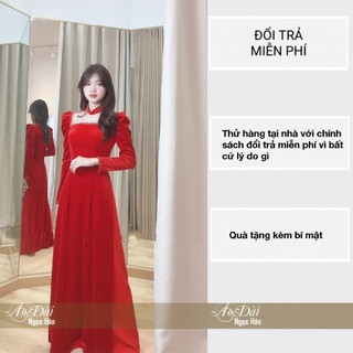 Áo Dài Cô Dâu Cưới Hỏi AD26