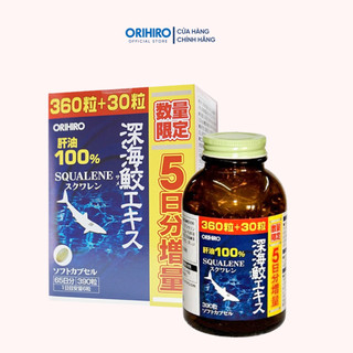  Viên uống dầu gan cá ORIHIRO Nhật Bản hỗ trợ xương khớp tim mạch 360 viên lọ 