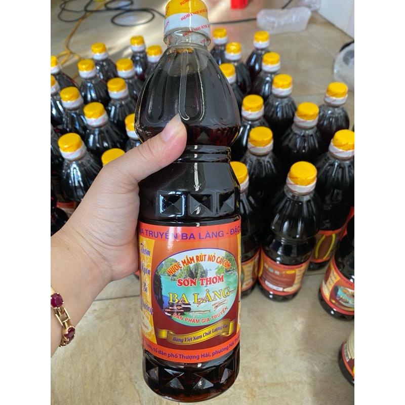 Nước mắm rút nỏ cá cơm đặc biệt BA LÀNG