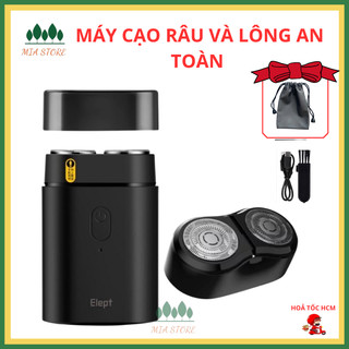 Máy cạo râu, lông Elept có thể cạo râu và lông vùng kín, body, lông tay chân, nách an toàn  Bảo Hành 12 tháng