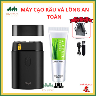 Máy cạo râu, lông Elept có thể cạo râu và lông vùng kín, body, lông tay chân, nách an toàn  Bảo Hành 12 tháng
