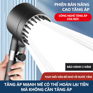 VENTAS Vòi sen Tăng áp bộ 3 trong 1, Hoa Đầu nhật bản Có Chế Độ Suất Cao Tiết Kiệm Nước.