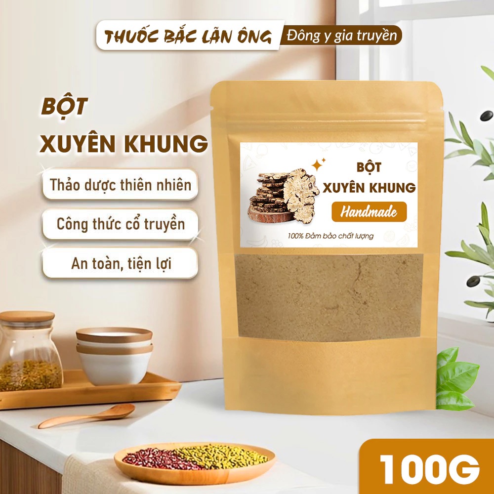 Bột xuyên khung 100g (Bột nguyên chất, nghiền mịn)