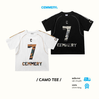 Áo Thun CEMMERY Local Brand Chính Hãng Camo Tee Áo Thun Unisex Nam Nữ  2 Màu