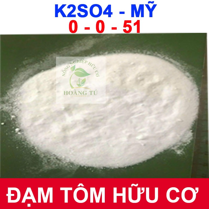 Kali Sunphat (K2SO4 - SOP): K2O = 52%; S = 18% - Gói 1kg