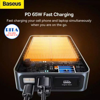 Kích Bình Ô Tô Baseus Super Energy Pro+ 1600A (Pin 16.000mAh - Dòng Kích 1600A) - Hàng Chính Hãng