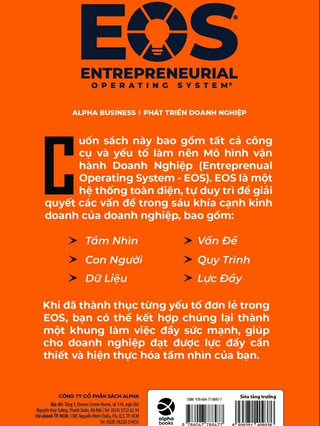 Sách - Siêu Tăng Trưởng - Ứng dụng EOS - Mô hình tạo sức bền cực hạn dành cho doanh nghiệp (Alpha Books)