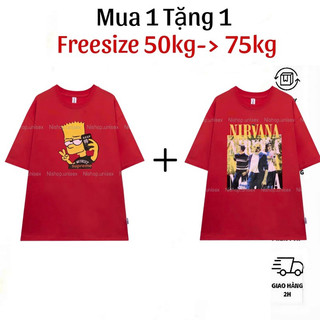 Áo thun tay lửng unisex nam nữ freesize ( M14 )