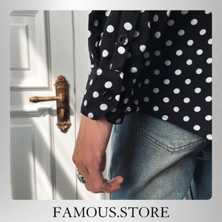 [ FULL TAG ] Áo sơ mi nam dài tay chấm bi Nhỏ - Polka Dot S Shirt nam nữ Sơn Tùng MTP