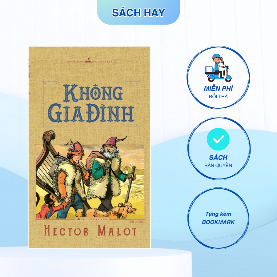 Sách - Không Gia Đình - Hector Malot - Minh Long