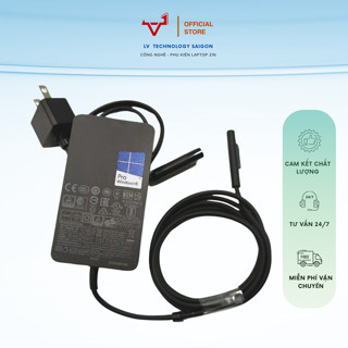 Sạc Surface Pro 4 5 6 7 8 12V 4A 65W - Sạc Surface Pro/ Book/ Laptop - BẢO HÀNH 6 THÁNG - LỖI ĐỔI MỚI