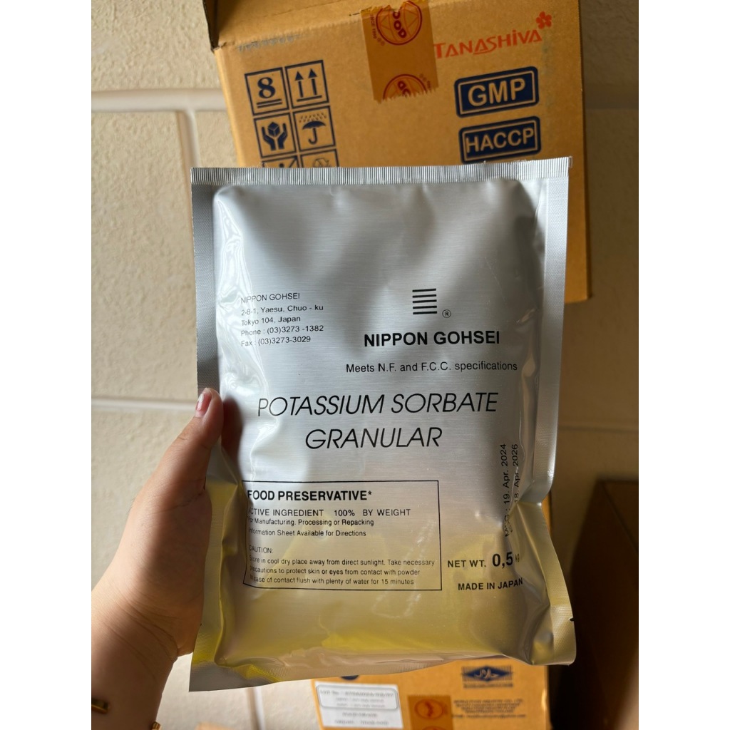 BẢO QUẢN POTASSIUM SORBATE (FOCO FOOD)