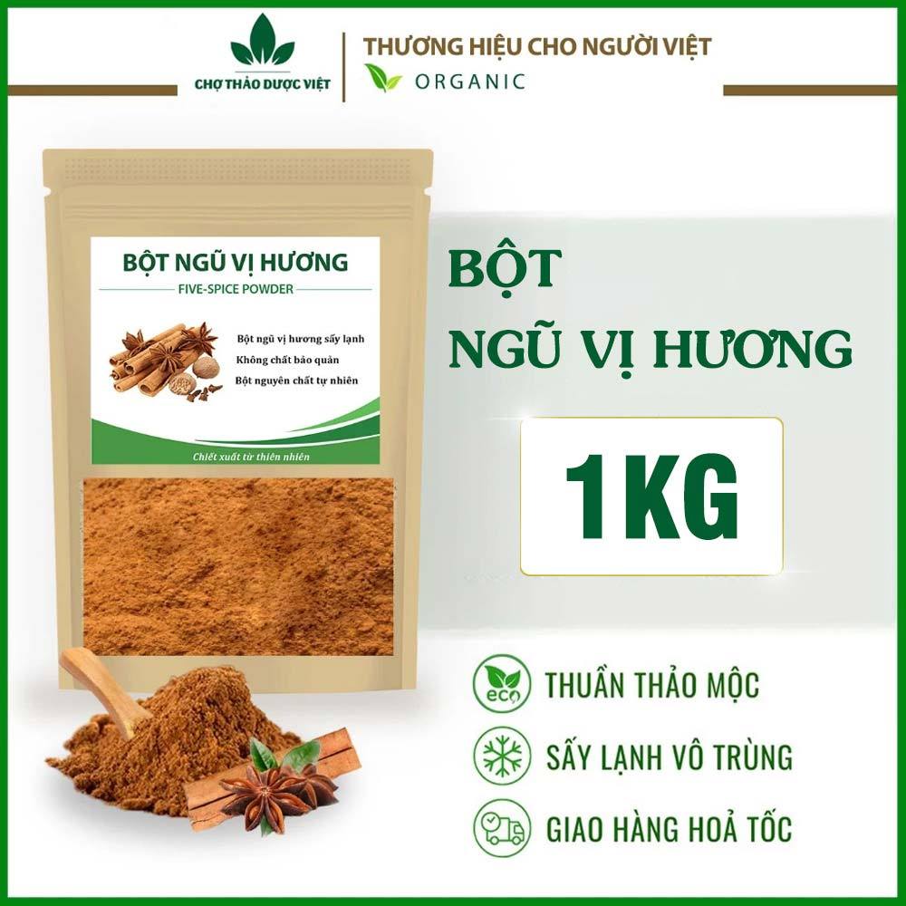 Bột ngũ vị hương 1kg, bột gia vị ướp thịt nướng, chiên, rán, thơm ngon, chuẩn vị