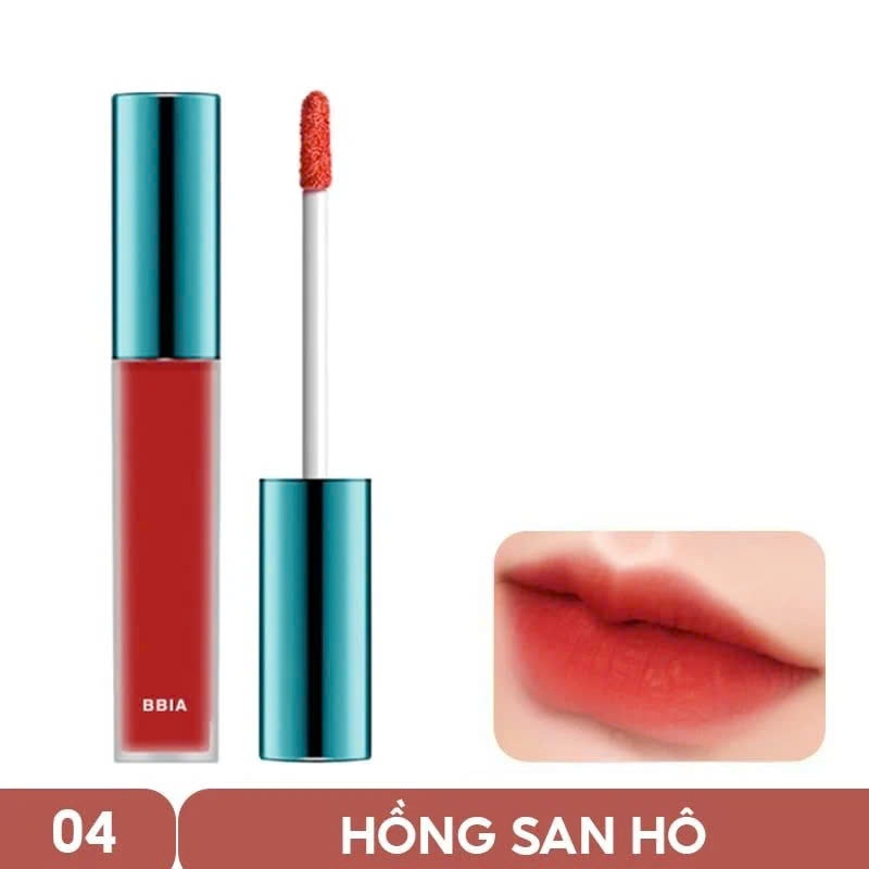 Son Kem Lì Bbia Last Velvet Lip Tint #04 Extra Mood