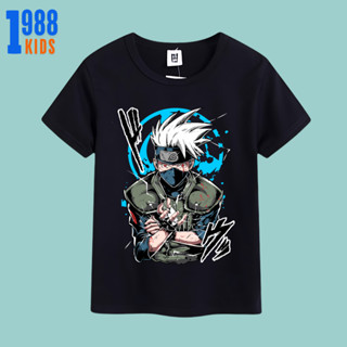 Áo Thun Naruto Bé Trai size 15-60kg. Áo Phông in hình Anime sắc nét, không bong chóc, chất cotton co giãn mặc mát