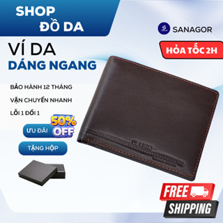 Ví Nam Da Bò Thật 100% Cao Cấp Siêu Bền Chính Hãng Sanagor | CLASICC