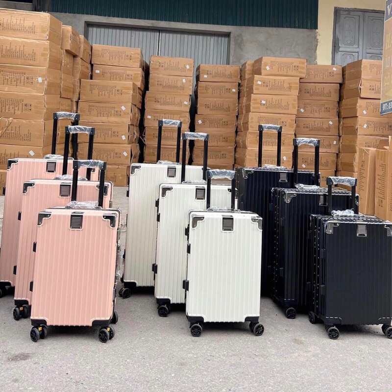 VALI KHUNG NHÔM KHOÁ SẬP SIZE 20/24/28 MÃ BT3689