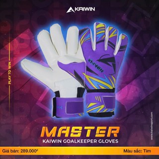  HÀNG MỚI VỀ  Găng tay bắt bóng - KAIWIN MASTER Găng thủ môn cao cấp Chính Hãng 