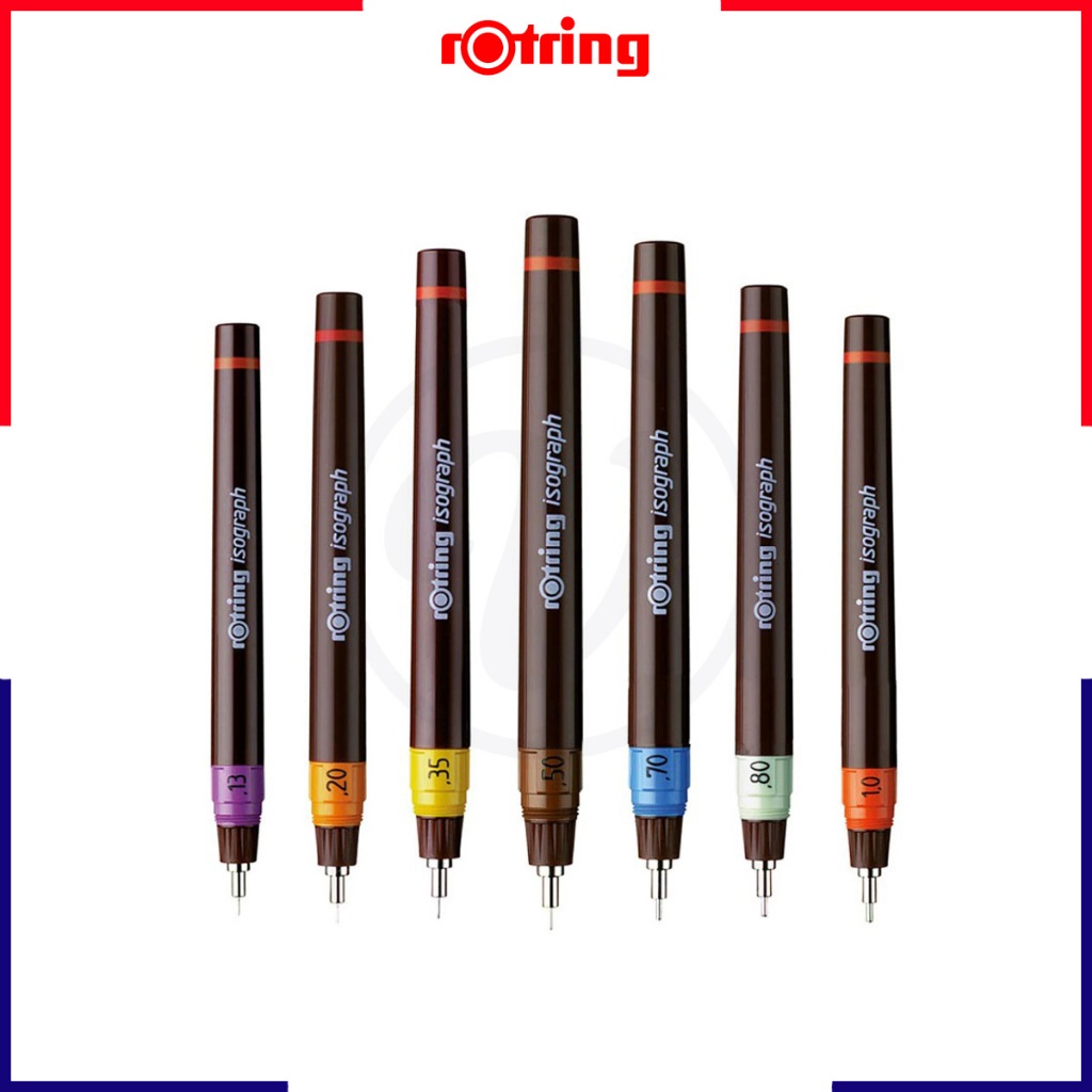 [HÀNG THANH LÝ] Bút vẽ kỹ thuật cao cấp Rotring Isograph Technical Pen