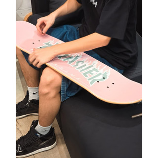 Mặt nhám ván trượt Skateboard THRASHER FLAME GRIPTAPE