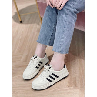 Giày Thể Thao Nữ, Giày Thể Thao_Adidas_Nữ Đế Độn Màu Kem Full Box Quảng Châu Bản Cao Cấp( CÓ HỖ TRỢ ĐỔI SIZE)