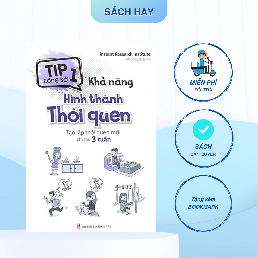 Sách - Tip Công Sở 1 - Khả Năng Hình Thành Thói Quen - Minh Long