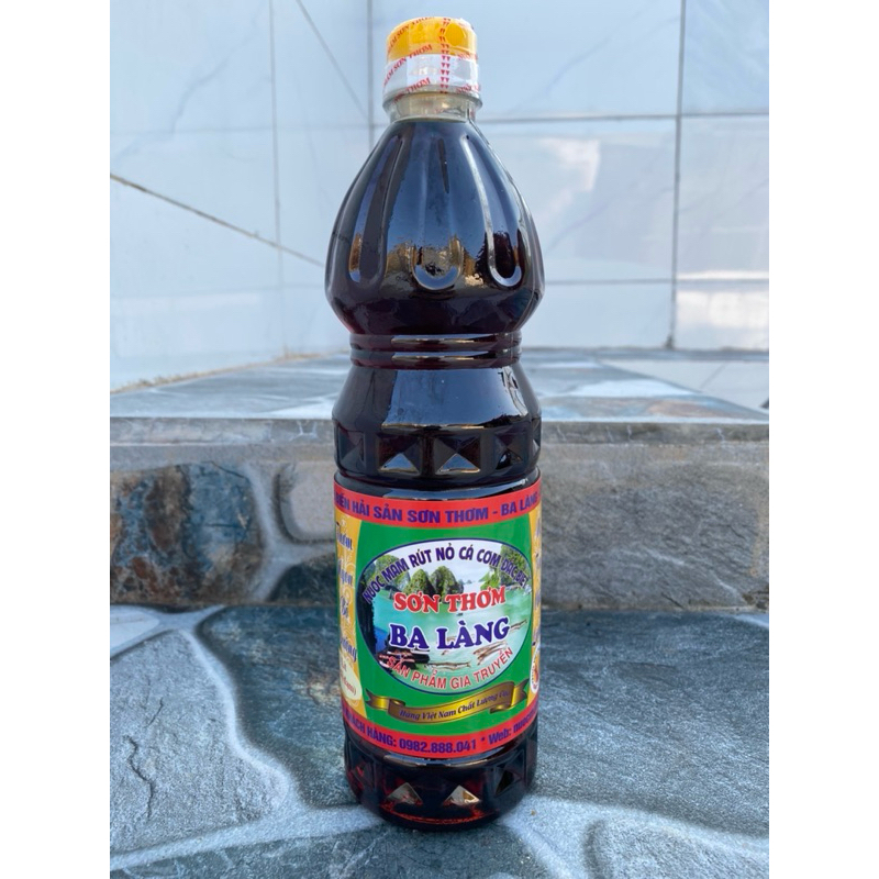 nước mắm NHỈ CÁ CƠM 15 tháng
