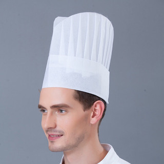 mũ giấy đầu bếp loại dày (vòm 23cm)