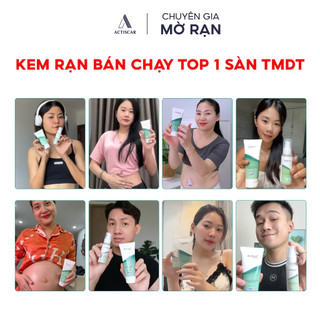 Combo Kem Rạn Da Và Serum Actiscar Stretch Làm Mờ Rạn Do Mang Thai, Dậy Thì, Tăng Cân, Cấp Ẩm Cho Da