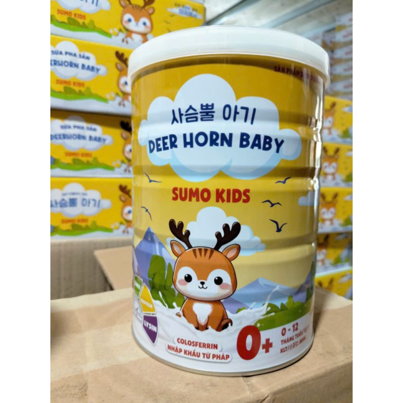 Sữa gạc hươu non tăng cân sumo kids 800g