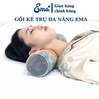 Gối kê đa năng cao su non EMA cho người thoái hóa đốt sống cổ, đau cổ vai gáy, thoát vị đĩa đệm